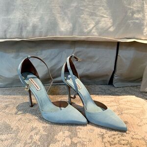 Tabitha Simmons blue stiletto
